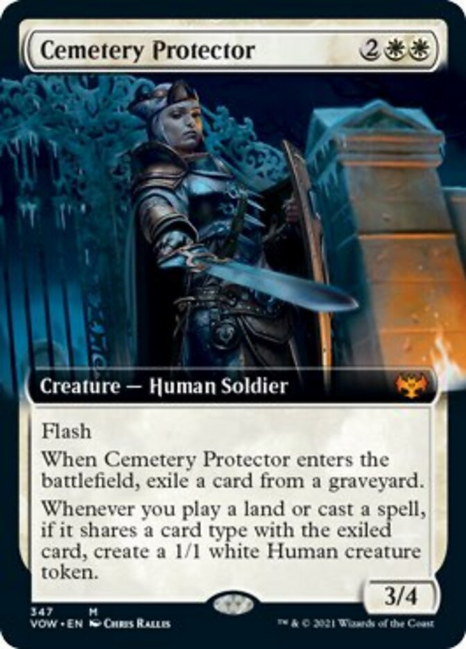 Cemetery Protector - [Extended Art] Innistrad: Crimson Vow (VOW)