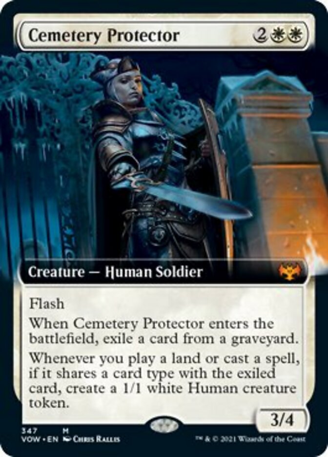 Cemetery Protector - [Foil, Extended Art] Innistrad: Crimson Vow (VOW)