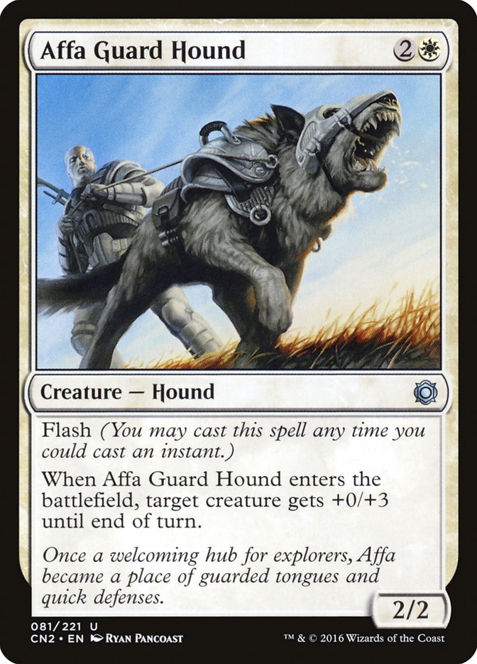 Affa Guard Hound - [Foil] Conspiracy: Take the Crown (CN2)