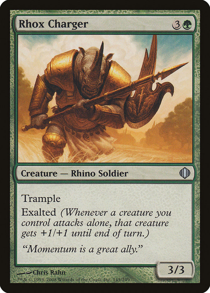 Rhox Charger - [Foil] Shards of Alara (ALA)