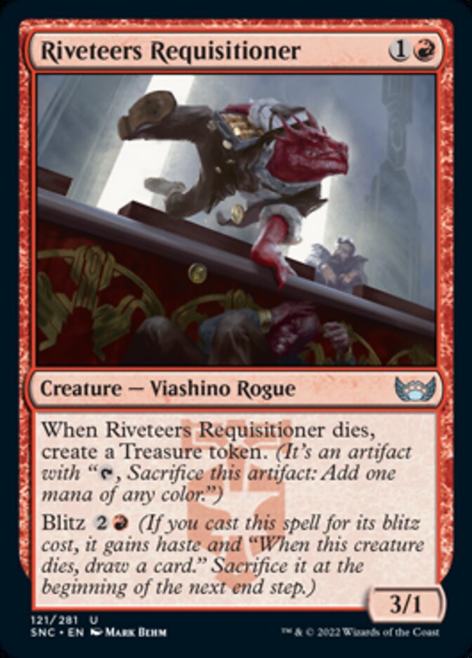 Riveteers Requisitioner - [Foil] Streets of New Capenna (SNC)
