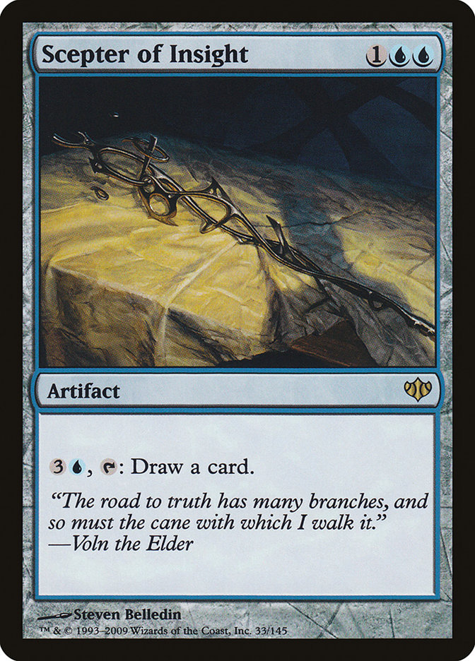 Scepter of Insight - [Foil] Conflux (CON)