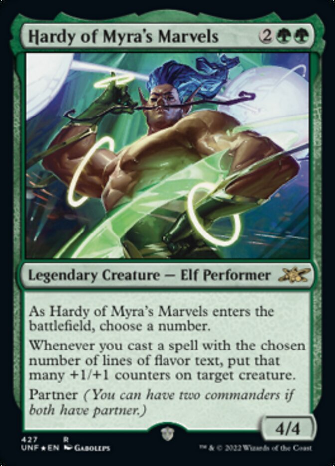 Hardy of Myra's Marvels - [Galaxy Foil] Unfinity (UNF)