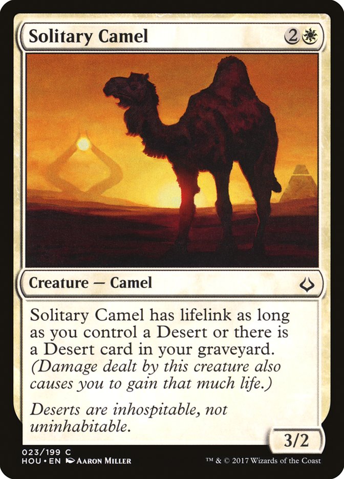 Solitary Camel - [Foil] Hour of Devastation (HOU)