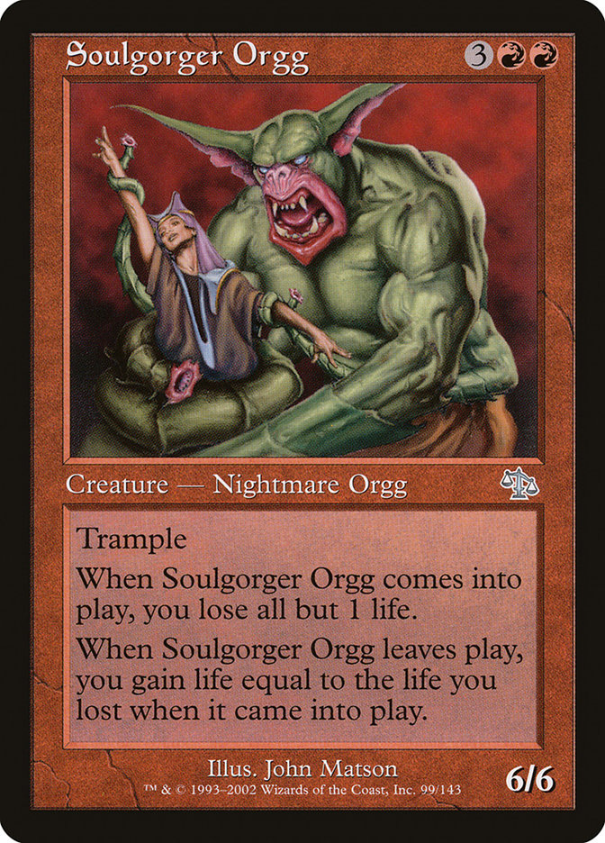 Soulgorger Orgg - [Foil] Judgment (JUD)