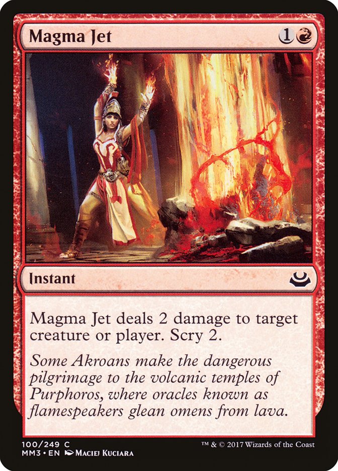 Magma Jet - [Foil] Modern Masters 2017 (MM3)