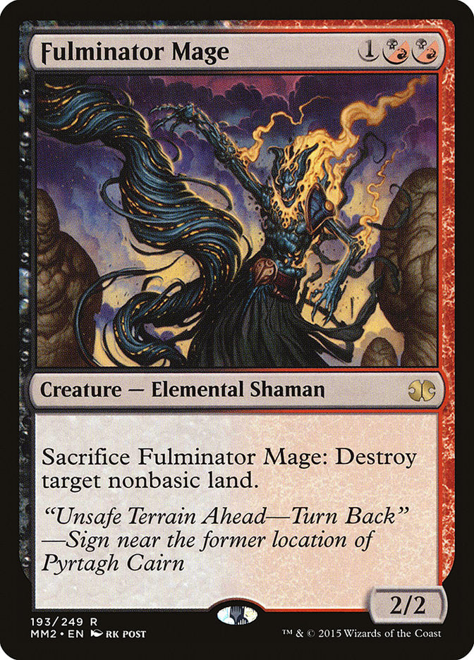 Fulminator Mage - [Foil] Modern Masters 2015 (MM2)