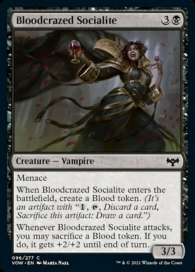 Bloodcrazed Socialite - [Foil] Innistrad: Crimson Vow (VOW)