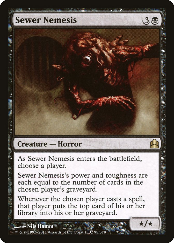 Sewer Nemesis - Commander 2011 (CMD)