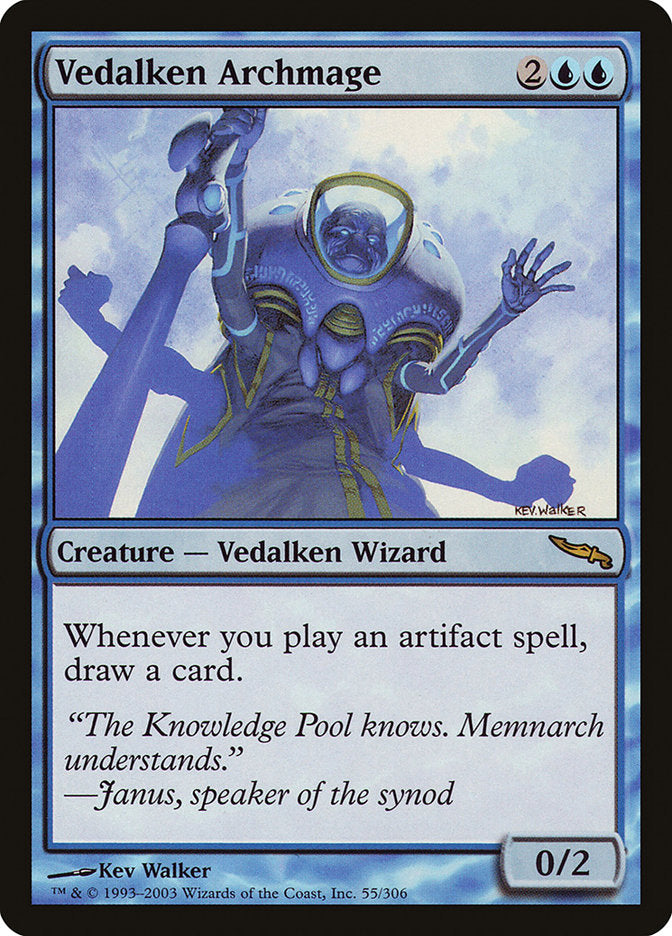 Vedalken Archmage - [Foil] Mirrodin (MRD)