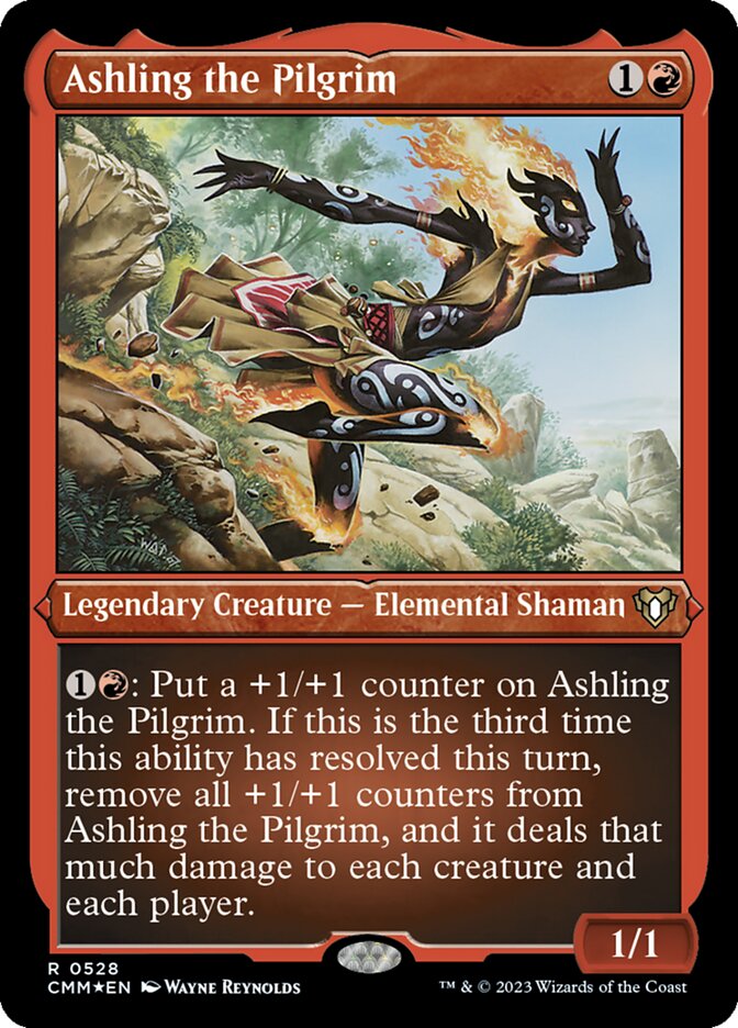 Ashling the Pilgrim - [Etched Foil] Commander Masters (CMM)
