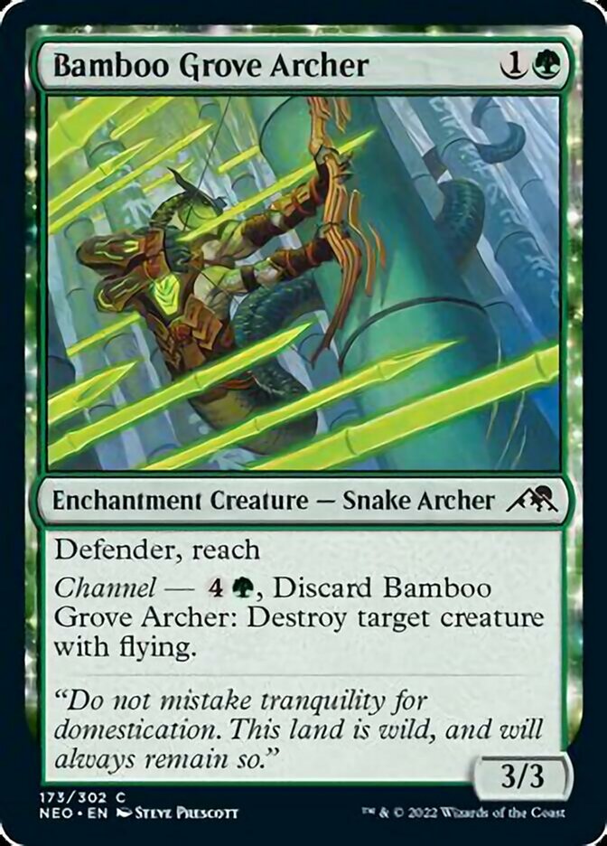 Bamboo Grove Archer - Kamigawa: Neon Dynasty (NEO)