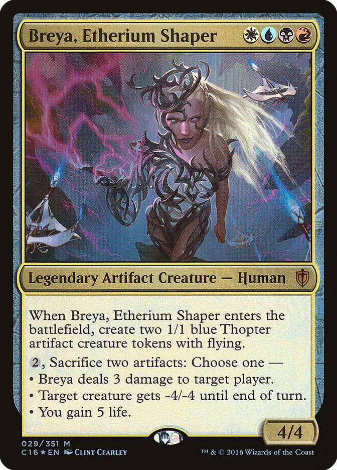 Breya, Etherium Shaper - [Foil] Commander 2016 (C16)