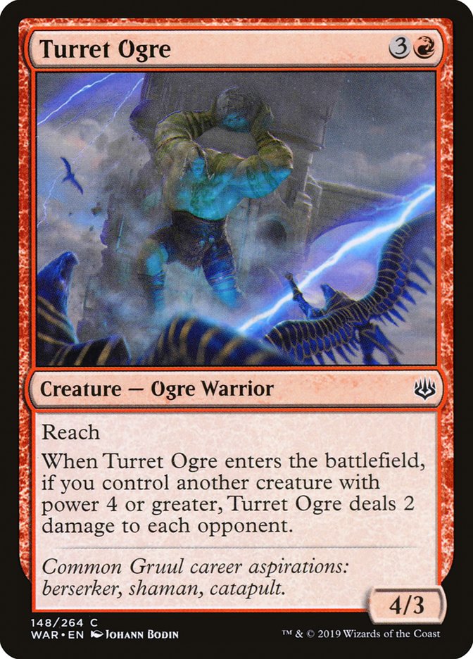 Turret Ogre - [Foil] War of the Spark (WAR)