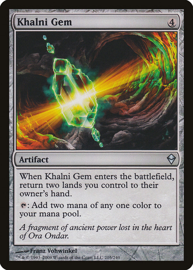 Khalni Gem - [Foil] Zendikar (ZEN)