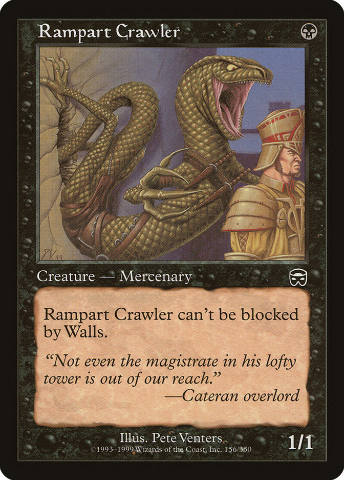Rampart Crawler - [Foil] Mercadian Masques (MMQ)