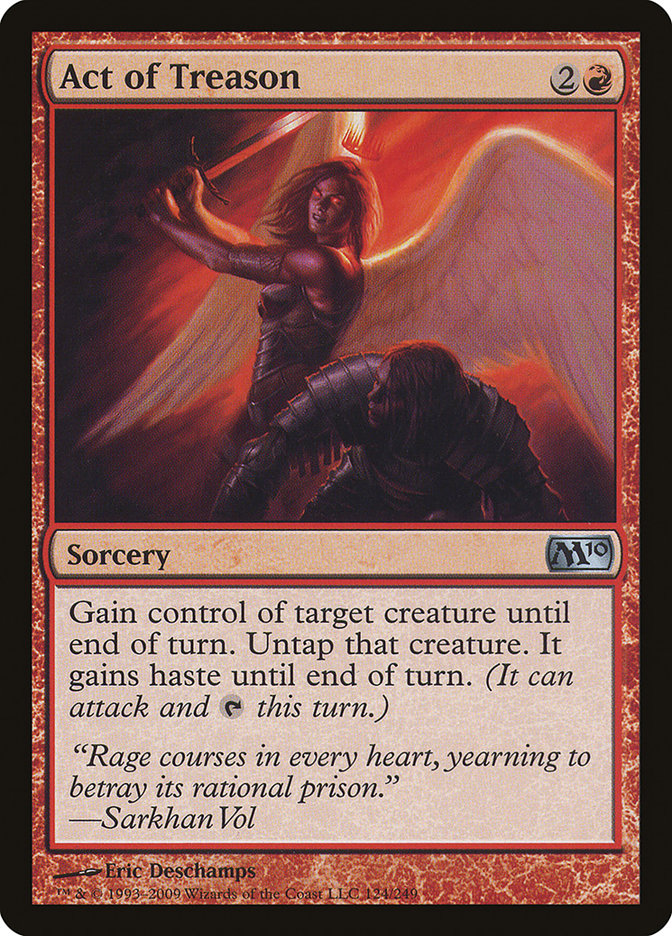 Act of Treason - [Foil] Magic 2010 (M10)