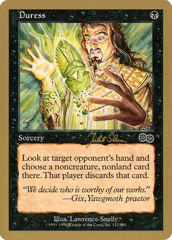 Duress - [Retro Frame] World Championship Decks 1999 (WC99)