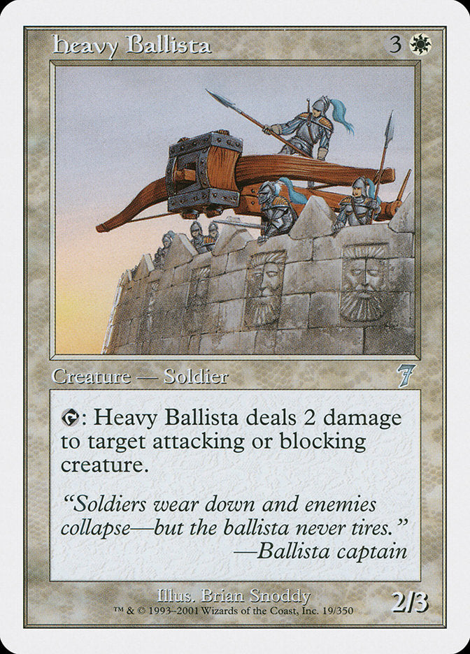 Heavy Ballista - [Foil] Seventh Edition (7ED)