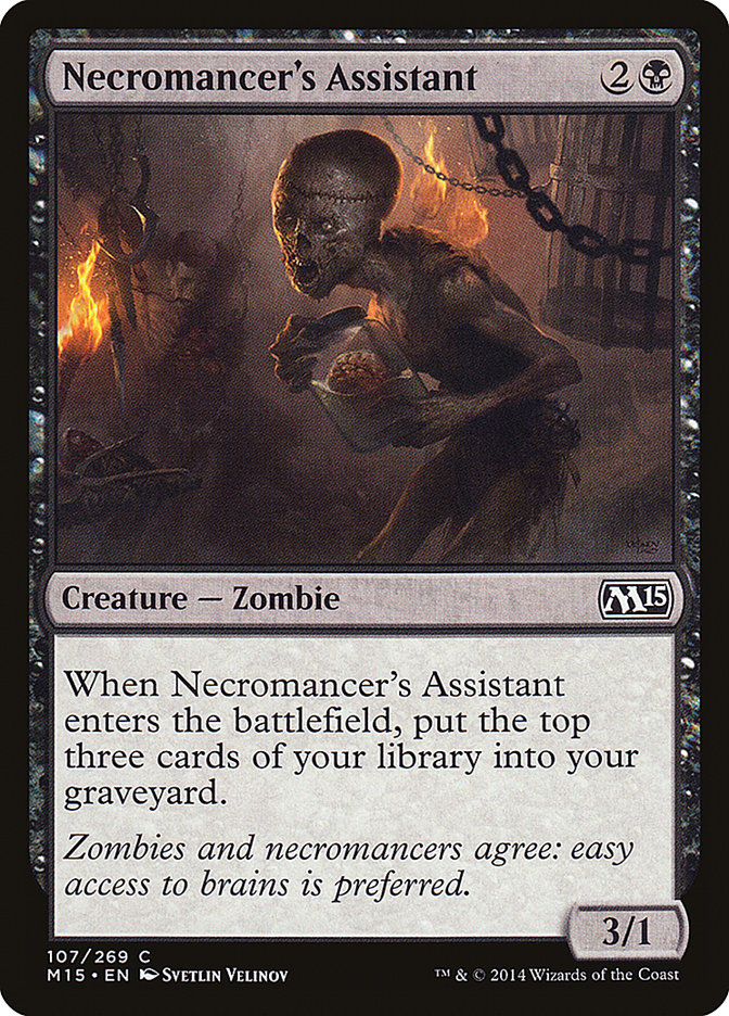 Necromancer's Assistant - [Foil] Magic 2015 (M15)