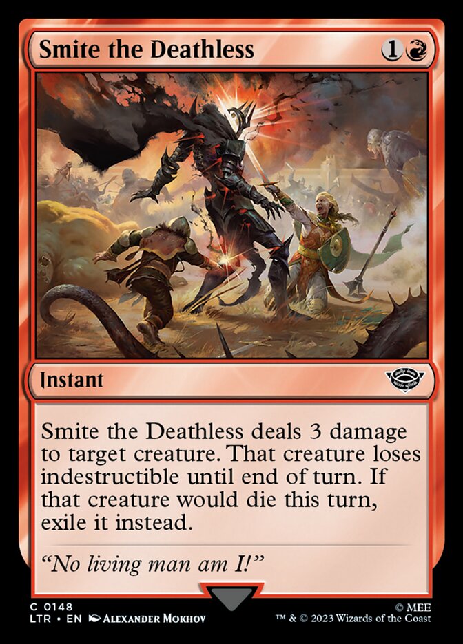 Smite the Deathless - [Foil] The Lord of the Rings: Tales of Middle-earth (LTR)