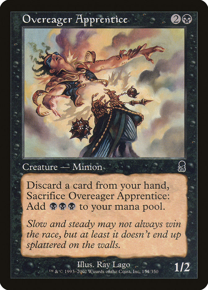 Overeager Apprentice - [Foil, Retro Frame] Odyssey (ODY)