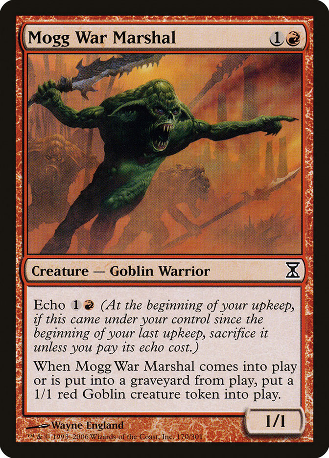 Mogg War Marshal - [Foil] Time Spiral (TSP)