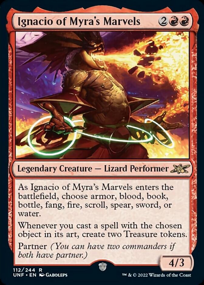 Ignacio of Myra's Marvels - [Foil] Unfinity (UNF)