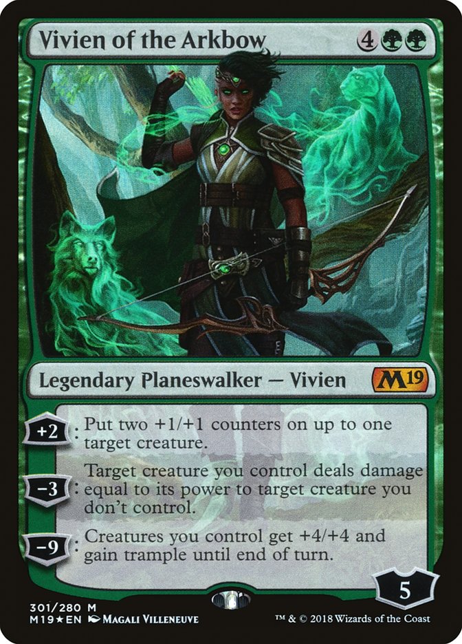 Vivien of the Arkbow - [Foil] Core Set 2019 (M19)