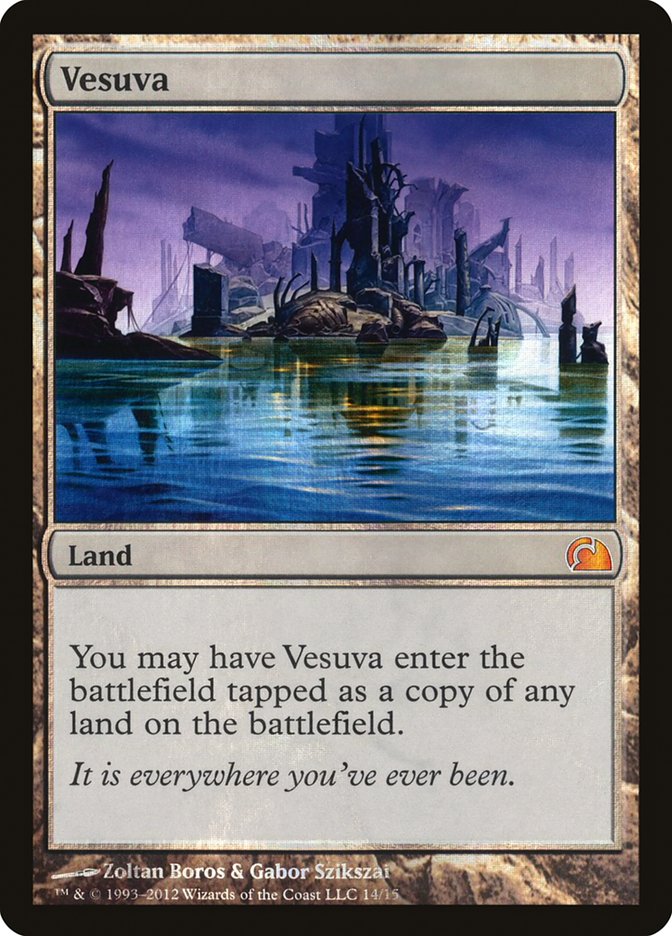 Vesuva - [Foil] From the Vault: Realms (V12)