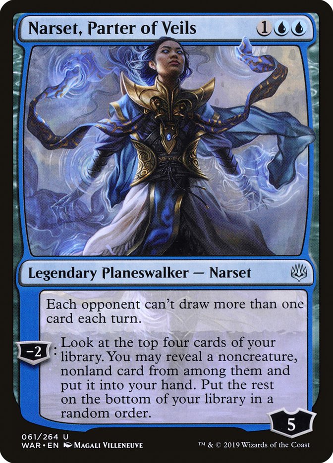 Narset, Parter of Veils - [Foil] War of the Spark (WAR)