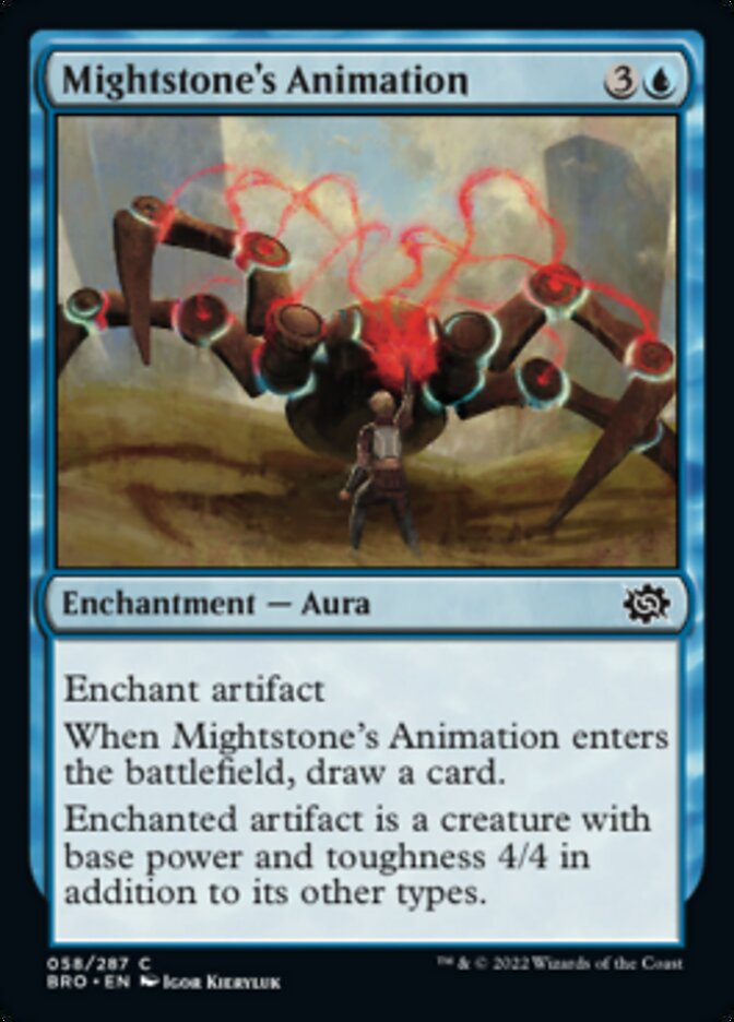 Mightstone's Animation - [Foil] The Brothers' War (BRO)