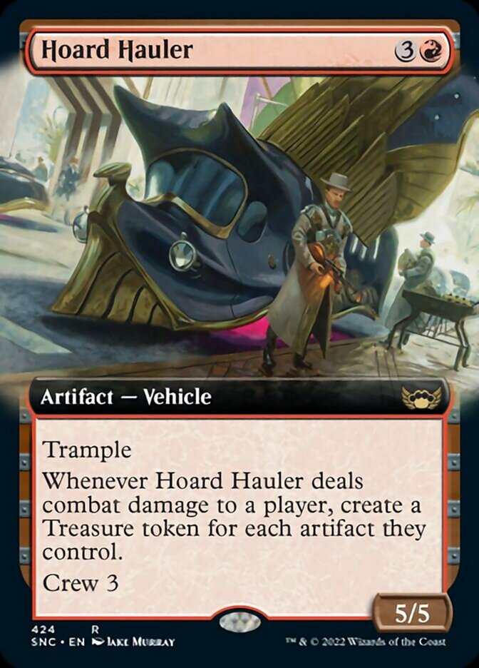 Hoard Hauler - [Foil, Extended Art] Streets of New Capenna (SNC)