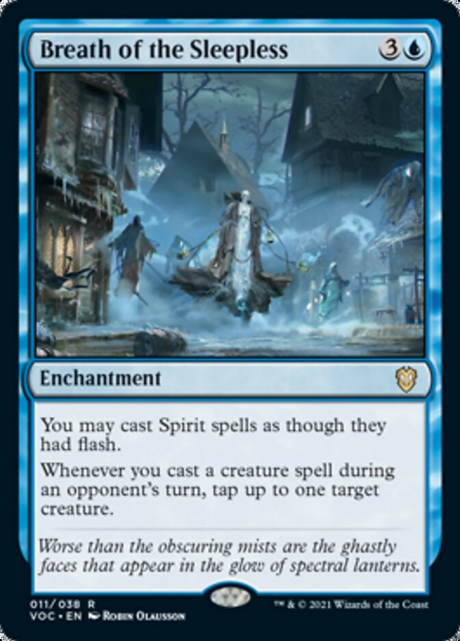 Breath of the Sleepless - [Foil] Crimson Vow Commander (VOC)