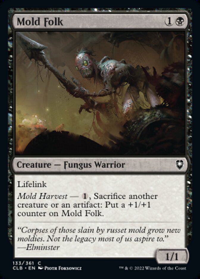 Mold Folk - [Foil] Commander Legends: Battle for Baldur's Gate (CLB)