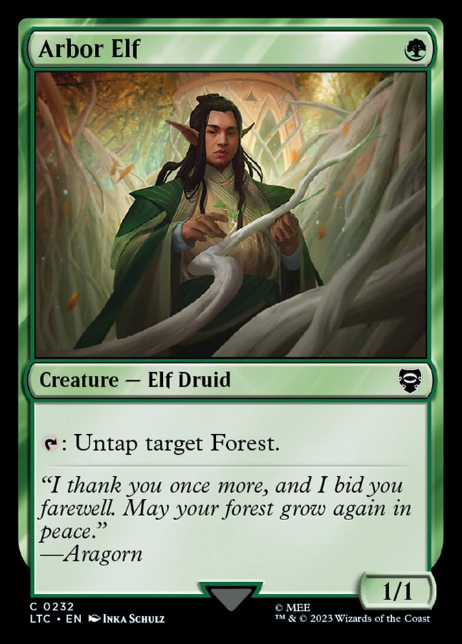 Arbor Elf - Tales of Middle-earth Commander (LTC)
