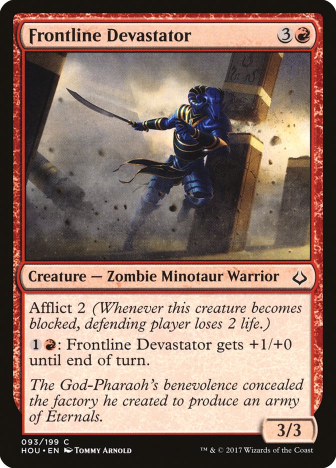 Frontline Devastator - [Foil] Hour of Devastation (HOU)