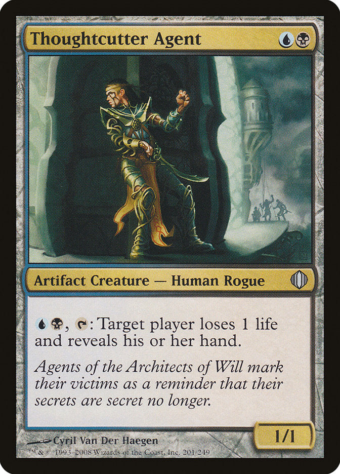 Thoughtcutter Agent - [Foil] Shards of Alara (ALA)