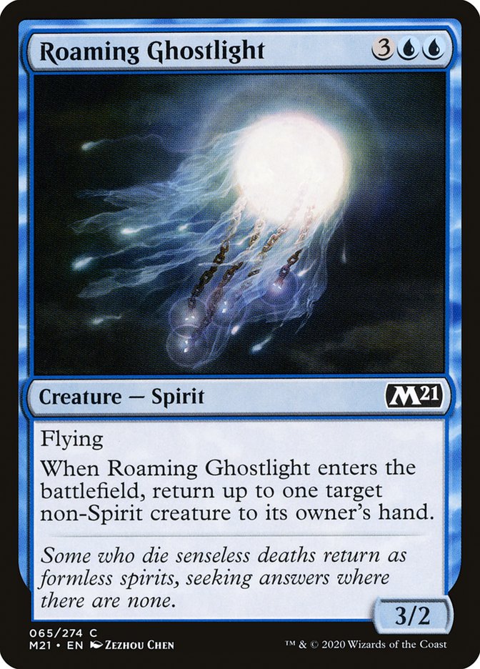 Roaming Ghostlight - [Foil] Core Set 2021 (M21)