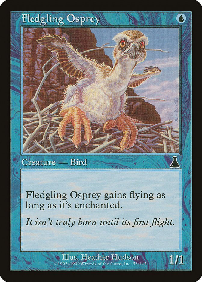 Fledgling Osprey - [Foil] Urza's Destiny (UDS)