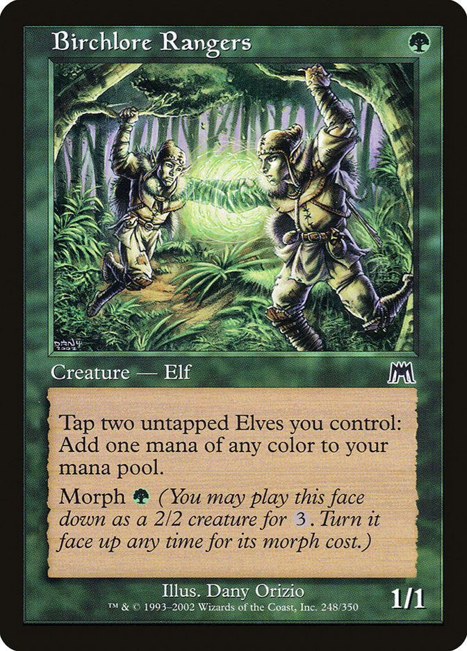Birchlore Rangers - [Foil, Retro Frame] Onslaught (ONS)