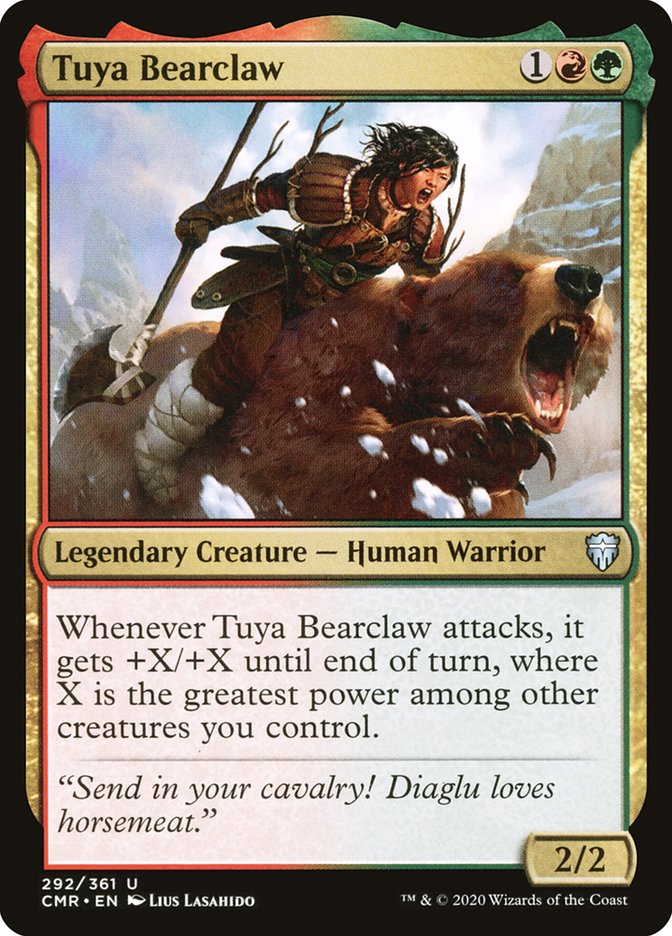Tuya Bearclaw - [Foil] Commander Legends (CMR)