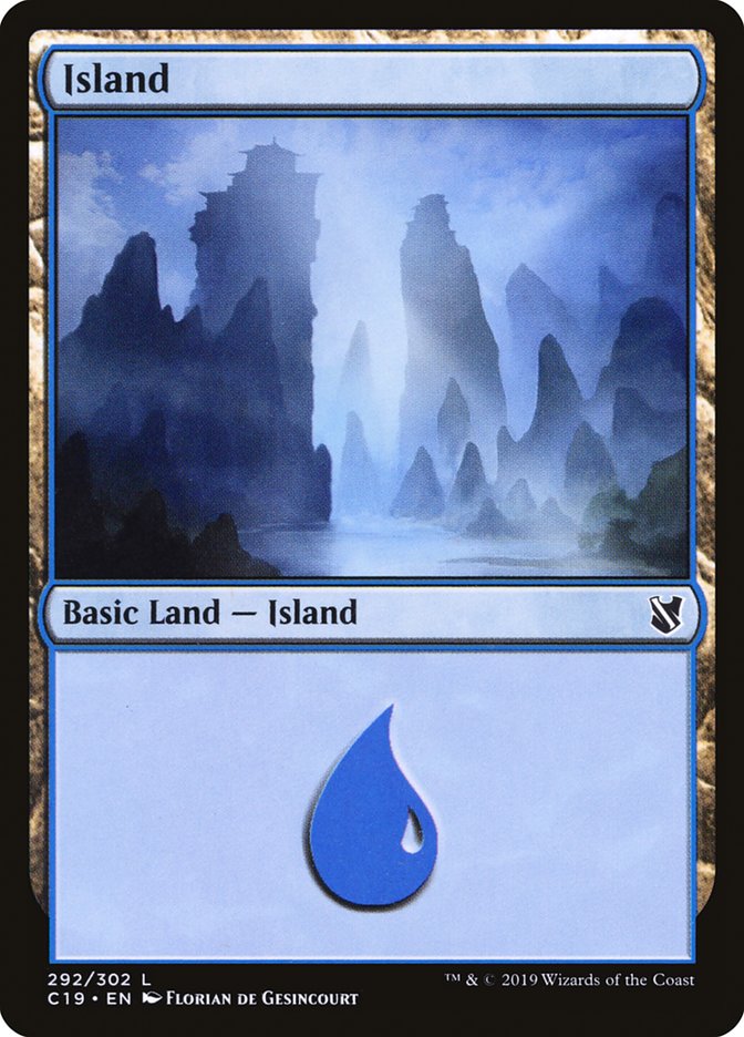 Island (292) - Commander 2019 (C19)