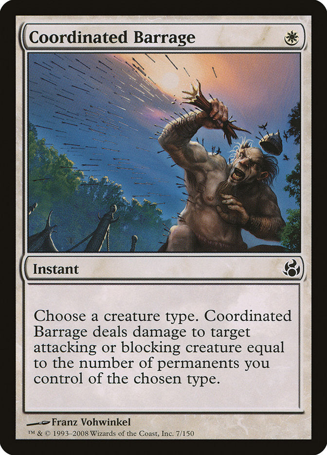 Coordinated Barrage - [Foil] Morningtide (MOR)