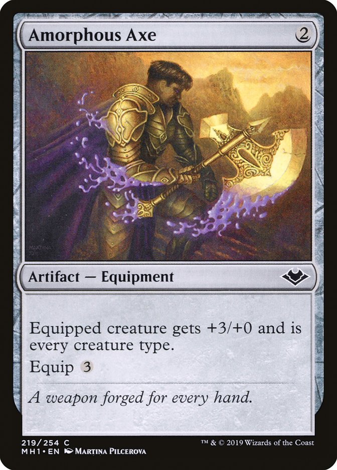 Amorphous Axe - [Foil] Modern Horizons (MH1)