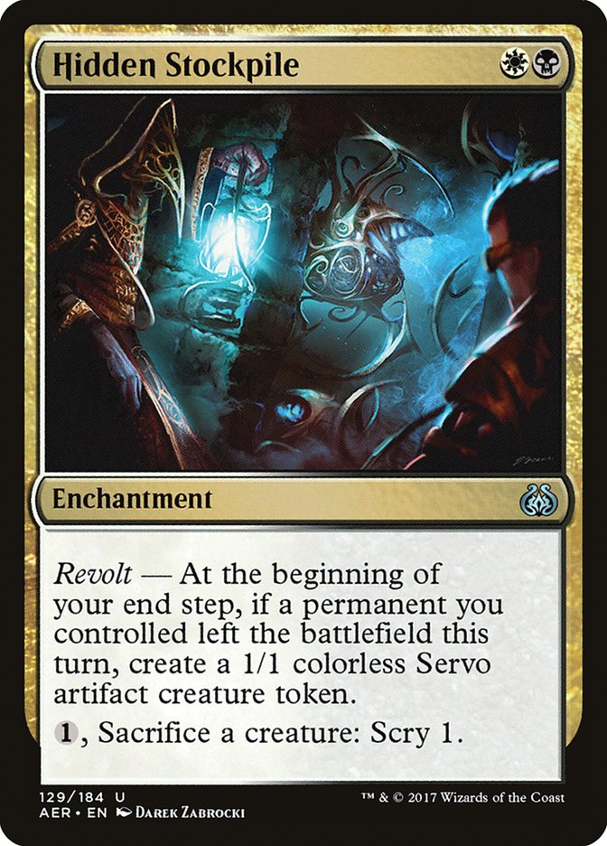 Hidden Stockpile - [Foil] Aether Revolt (AER)