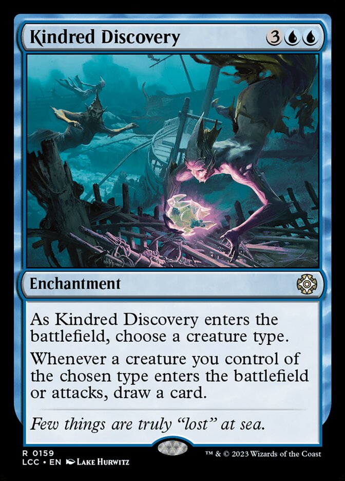 Kindred Discovery - Lost Caverns of Ixalan Commander (LCC)