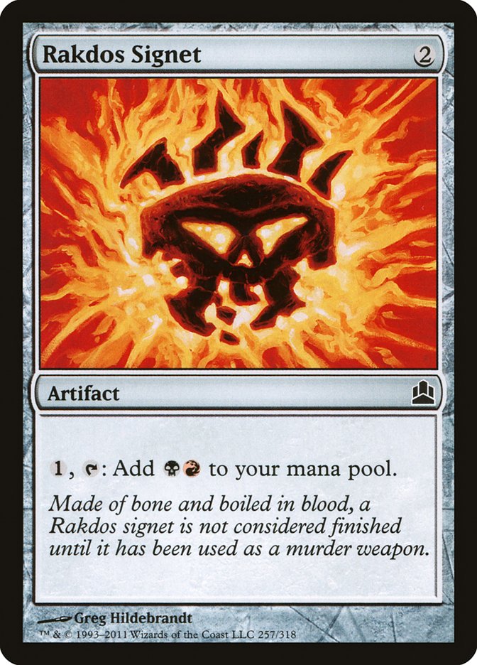 Rakdos Signet - Commander 2011 (CMD)