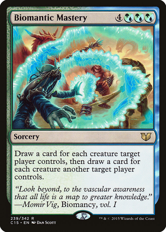 Biomantic Mastery - Commander 2015 (C15)