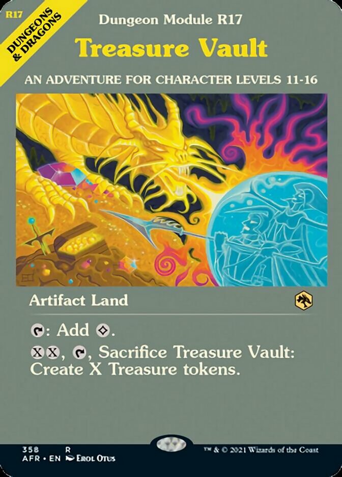 Treasure Vault - [Foil, Showcase] Adventures in the Forgotten Realms (AFR)